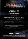 2025 Charles Jourdain Topps Midnight MOON BEAM ROOKIE RELIC PATCH AUTO #RRA-CJ
