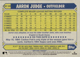 2022 Aaron Judge Topps Series 1 BLUE 1987 DESIGN 35TH ANNIVERSARY #T87-99 New York Yankees