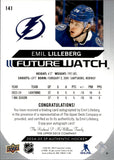 2024-25 Emil Lilleberg Upper Deck Sp Authentic FUTURE WATCH AUTO 458/599 #141 Tampa Bay Lightning