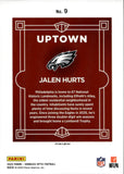2025 Jalen Hurts Donruss Optic UPTOWN #9 Philadelphia Eagles
