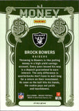 2024 Brock Bowers Panini Mosaic HOLO SILVER MONEY ROOKIE RC #6 Las Vegas Raiders