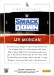 2022 Liv Morgan Panini Impeccable WWE GOLD 22/35 #70 Friday Night Smackdown