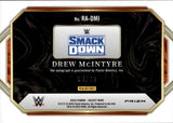 2023 Drew McIntyre Panini Select WWE RED RINGSIDE ACTION AUTO 50/60 AUTOGRAPH #RA-DMI Friday Night Smackdown