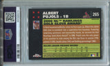 2007 Albert Pujols Topps Chrome REFRACTOR PSA 7 #265 St. Louis Cardinals 8910
