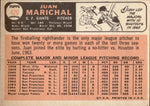 1966 Juan Marichal Topps #420 San Francisco Giants BV $50 2