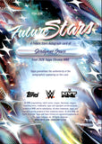 2026 Jordynne Grace Topps Chrome WWE GOLD GEOMETRIC REFRACTOR FUTURE STARS AUTO 23/50 AUTOGRAPH #FSA-JOR NXT