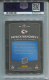 2017 Patrick Mahomes II Donruss Optic RATED ROOKIE RC PSA 9 #177 Kansas City Chiefs 8443