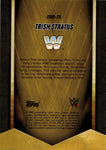 2025 Trish Stratus Topps Chrome HALL OF FAME GOLD REFRACTOR 25/50 #EMB-TS WWE HOF
