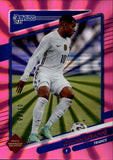 2021-22 Kylian Mbappè Panini Donruss Road to Qatar HOLO PINK LASER 05/25 #60 France