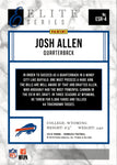 2018 Josh Allen Panini Donruss Elite Series ROOKIE RC #ESR-4 Buffalo Bills