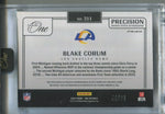 2024 Blake Corum Panini One PRECISION ROOKIE PATCH AUTO 59/99 AUTOGRAPH RELIC #311 Los Angeles Rams