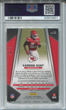 2017 Kareem Hunt Panini Prizm GREEN SCOPE ROOKIE AUTO 36/99 AUTOGRAPH RC PSA 10 #RA-KH Kansas City Chiefs 3957