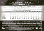 2025 Ronald Acuna Jr. Topps Chrome Black BLUE REFRACTOR 146/150 #150 Atlanta Braves