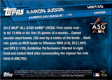 2017 Aaron Judge Topps Chrome Update ROOKIE RC #HMT40 New York Yankees