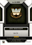 2023 Eric Bischoff Panini Prizm WWE MOJO LEGENDARY SIGNATURES AUTO 18/25 AUTOGRAPH #LS-EBS WWE Legend