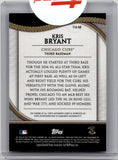 2017 Kris Bryant Topps Tier 1 AUTO 11/30 AUTOGRAPH #T1A-KB Chicago Cubs