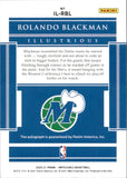 2020-21 Rolando Blackman Panini Impeccable ILLUSTRIOUS INK AUTO 11/48 AUTOGRAPH #IL-RBL Dallas Mavericks