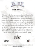 2025 Sol Ruca Topps Exalted GREEN 18/50 #60 Monday Night Raw