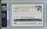 2020 Bobby Witt Jr. Bowman 1ST Edition SKY BLUE FOIL 1ST BOWMAN PSA 10 #BFE25 Kansas City Royals 9626