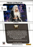 2024 Trish Stratus Panini Prizm WWE BLUE PRIZM AUTO 12/49 AUTOGRAPH #TS-TSH WWE HOF