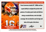 2021 Trevor Lawrence Leaf Pro Set PURPLE ICE ROOKIE 26/30 RC #90 Jacksonville Jaguars