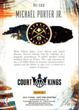 2018-19 Michael Porter Jr. Panini Court Kings ROOKIE RC #122 Denver Nuggets