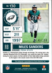 2019 Miles Sanders Panini Optic Contenders RED ROOKIE TICKET AUTO 149/199 AUTOGRAPH #130 Philadelphia Eagles