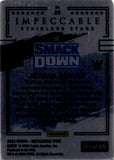 2023 Roman Reigns Panini Impeccable ORANGE STAINLESS STARS 21/25 #20 Friday Night Smackdown