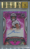 2023 Jalen McMillan Topps Resurgence ROOKIE SIGS PINK STATIC REFRACTOR AUTO 06/10 AUTOGRAPH RC BGS 9.5/10 #RRS-JMC Tampa Bay Buccaneers 6072