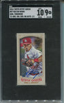 2021 Kolten Wong Topps Archives Signature Series GYPSY QUEEN MINI AUTO 1/1 ONE OF ONE AUTOGRAPH SGC 9/10 #57 St. Louis Cardinals 3450