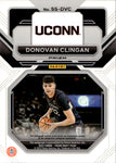 2023 Donovan Clingan Panini Prizm Draft Picks BLUE CRACKED ICE ROOKIE SENSATIONAL SIGNATURES AUTO 66/75 AUTOGRAPH RC #SS-DVC Portland Trail Blazers