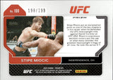 2022 Stipe Miocic Panini Prizm UFC BLUE 198/99 #100 Heavyweight