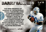 1996 Barry Sanders Scott Mitchell Skybox Premium THUNDER & LIGHTNING #2 Detroit Lions