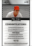 2024 Pete Rose Leaf Metal BLUE SHIMMER AUTO 10/10 AUTOGRAPH #LA-PR1 Cincinnati Reds