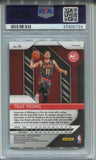 2018-19 Trae Young Panini Prizm RUBY WAVE ROOKIE RC PSA 9 #78 Atlanta Hawks 0724