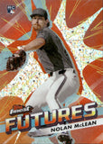 2026 Nolan McLean Topps Finest FINEST FUTURES MINI DIAMOND REFRACTOR ROOKIE RC #FF-20 New York Mets