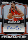 2025-26 Brandon Roy Panini Prizm HOLO SILVER PENMANSHIP AUTO AUTOGRAPH #PEN-ROY Portland Trail Blazers