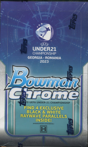 2022 Bowman Chrome Road to UEFA Under 21 European Championship Soccer Lite, Box *RELEASES 11/15*