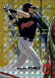 2017 Nolan Jones Bowman Platinum TOP PROSPECTS GOLD 1/1 ONE OF ONE #TP-NJ Cleveland Indians
