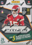 2025 Panini Prizm Football Hobby Blaster, 20 Box Case (Orange Ice Prizm)