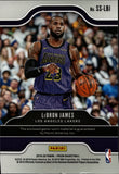 2019-20 LeBron James Panini Prizm SENSATIONAL SWATCHES JERSEY RELIC #SS-LBJ Los Angeles Lakers