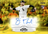 2025 Sean Burke Topps Stadium Club YELLOW ROOKIE AUTOGRAPH RC AUTO #SCBA-SBU Chicago White Sox