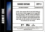 2026 Shohei Ohtani Topps Chrome BIG TICKET PLAYER REFRACTOR #BTP-3 Los Angeles Dodgers