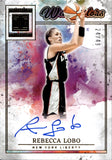 2025 Rebecca Lobo Panini Impeccable WNBA GOLD WATERCOLOR SIGNATURES AUTO 24/49 AUTOGRAPH #WC-RL New York Liberty
