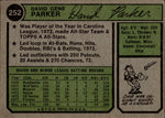 1974 Dave Parker Topps ROOKIE RC #252 Pittsburgh Pirates HOF