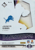2023 Jahmyr Gibbs Panini Illusions ROOKIE ORANGE ILLUSIONISTS RC #14 Detroit Lions