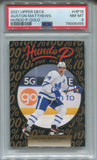 2021-22 Auston Matthews Upper Deck GOLD HUNDO P PSA 8 #HP18 Toronto Maple Leafs 6455