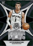 2023-24 Victor Wembanyama Panini Mosaic EPIC PERFORMERS ROOKIE RC #12 San Antonio Spurs 2