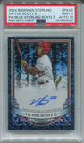 2024 Victor Scott II Bowman Sterling BLUE REFRACTOR PROSPECT AUTO 20/25 AUTOGRAPH PSA 9/10 #PAVS St. Louis Cardinals 9592