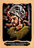 2023-24 Logan Thompson Upper Deck Ultimate Collection SIGNATURE MASTERPIECES AUTOGRAPH AUTO #USM-LT Vegas Golden Knights